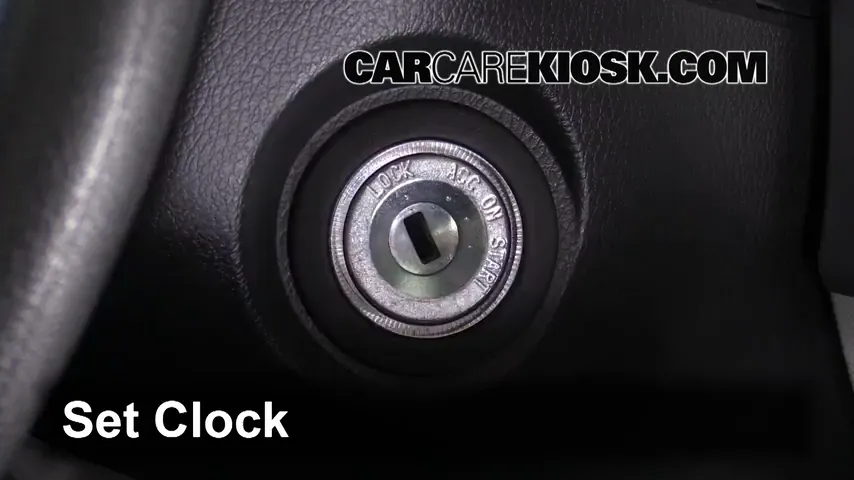 2016 Hyundai Sonata Eco 1.6L 4 Cyl. Turbo Reloj Fijar hora de reloj